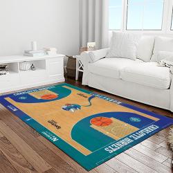 nba charlotte hornets basketball team logo sport carpet area rug home decor best gift for friends light room ch67