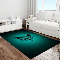 nba charlotte hornets basketball team logo sport carpet area rug home decor best gift for friends light room ch74