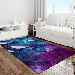 nba charlotte hornets basketball team logo sport carpet area rug home decor best gift for friends light room ch80