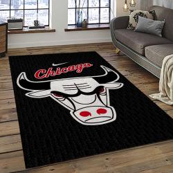 NBA Chicago Bulls Rectangle Rug Personalized Non-Slip Carpet Gift For Basketball Fans CB60