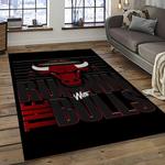 nba chicago bulls basketball team logo sport carpet area rug home decor best gift for friends dark room cb61