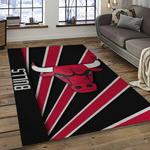 nba chicago bulls basketball team logo sport carpet area rug home decor best gift for friends dark room cb74