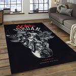 nba chicago bulls basketball team logo sport carpet area rug home decor best gift for friends dark room cb76