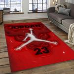 nba chicago bulls basketball team logo sport carpet area rug home decor best gift for friends dark room cb78