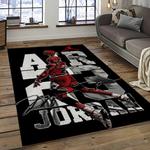 nba chicago bulls basketball team logo sport carpet area rug home decor best gift for friends dark room cb82