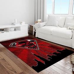 nba chicago bulls basketball team logo sport carpet area rug home decor best gift for friends light room cb67