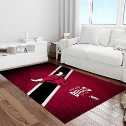 nba chicago bulls basketball team logo sport carpet area rug home decor best gift for friends light room cb73