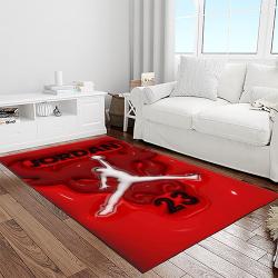 nba chicago bulls basketball team logo sport carpet area rug home decor best gift for friends light room cb78