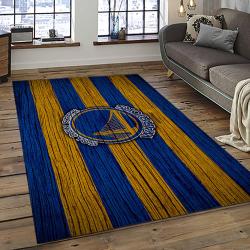 NBA Golden State Warriors Rectangle Rug Personalized Non-Slip Carpet Gift For Basketball Fans GSW80