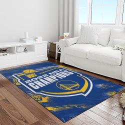 nba golden state warriors basketball team logo sport carpet area rug home decor best gift for friends light room gsw61