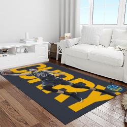 nba golden state warriors basketball team logo sport carpet area rug home decor best gift for friends light room gsw72