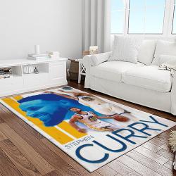 nba golden state warriors basketball team logo sport carpet area rug home decor best gift for friends light room gsw73