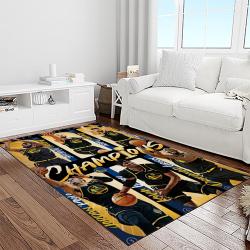 nba golden state warriors basketball team logo sport carpet area rug home decor best gift for friends light room gsw75