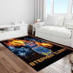 nba golden state warriors basketball team logo sport carpet area rug home decor best gift for friends light room gsw88