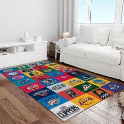 nba golden state warriors basketball team logo sport carpet area rug home decor best gift for friends light room gsw95