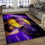 nba los angeles lakers basketball team logo sport carpet area rug home decor best gift for friends dark room lasl1