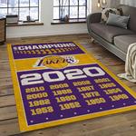 nba los angeles lakers basketball team logo sport carpet area rug home decor best gift for friends dark room lasl14