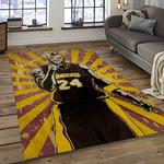 nba los angeles lakers basketball team logo sport carpet area rug home decor best gift for friends dark room lasl15