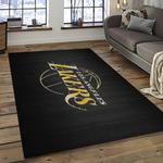 nba los angeles lakers basketball team logo sport carpet area rug home decor best gift for friends dark room lasl2