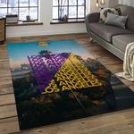 nba los angeles lakers basketball team logo sport carpet area rug home decor best gift for friends dark room lasl23