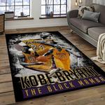 nba los angeles lakers basketball team logo sport carpet area rug home decor best gift for friends dark room lasl37