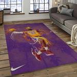 nba los angeles lakers basketball team logo sport carpet area rug home decor best gift for friends dark room lasl46