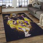 nba los angeles lakers basketball team logo sport carpet area rug home decor best gift for friends dark room lasl48