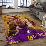 nba los angeles lakers basketball team logo sport carpet area rug home decor best gift for friends dark room lasl55