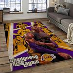 nba los angeles lakers basketball team logo sport carpet area rug home decor best gift for friends dark room lasl65