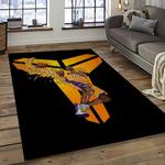 nba los angeles lakers basketball team logo sport carpet area rug home decor best gift for friends dark room lasl67