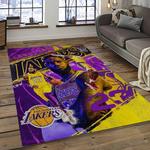 nba los angeles lakers basketball team logo sport carpet area rug home decor best gift for friends dark room lasl77