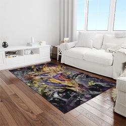 nba los angeles lakers basketball team logo sport carpet area rug home decor best gift for friends light room lasl16