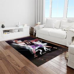 nba los angeles lakers basketball team logo sport carpet area rug home decor best gift for friends light room lasl18