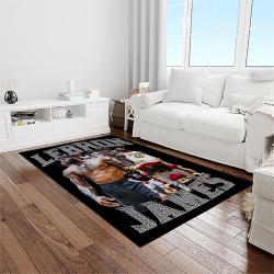 nba los angeles lakers basketball team logo sport carpet area rug home decor best gift for friends light room lasl36