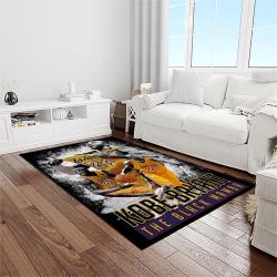 nba los angeles lakers basketball team logo sport carpet area rug home decor best gift for friends light room lasl37