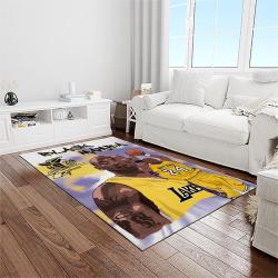 nba los angeles lakers basketball team logo sport carpet area rug home decor best gift for friends light room lasl59