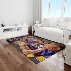 nba los angeles lakers basketball team logo sport carpet area rug home decor best gift for friends light room lasl60