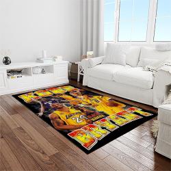 nba los angeles lakers basketball team logo sport carpet area rug home decor best gift for friends light room lasl70