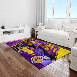 nba los angeles lakers basketball team logo sport carpet area rug home decor best gift for friends light room lasl77