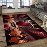 nba miami heat basketball team logo sport carpet area rug home decor best gift for friends dark room mh72