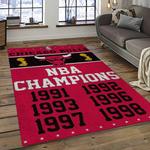 nba miami heat basketball team logo sport carpet area rug home decor best gift for friends dark room mh82