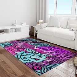 nba miami heat basketball team logo sport carpet area rug home decor best gift for friends light room mh56