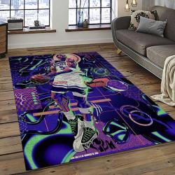 NBA Minnesota Timberwolves Rectangle Rug Personalized Non-Slip Carpet Gift For Basketball Fans MT53