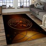 nba minnesota timberwolves basketball team logo sport carpet area rug home decor best gift for friends dark room mt75