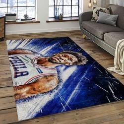 NBA Philadelphia 76ers Rectangle Rug Personalized Non-Slip Carpet Gift For Basketball Fans P7649
