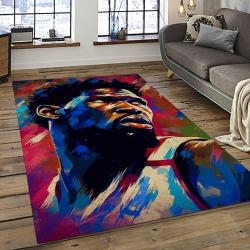 NBA Philadelphia 76ers Rectangle Rug Personalized Non-Slip Carpet Gift For Basketball Fans P7653