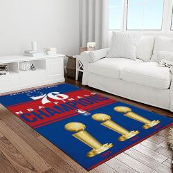 nba philadelphia 76ers basketball team logo sport carpet area rug home decor best gift for friends light room p7643
