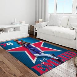 nba philadelphia 76ers basketball team logo sport carpet area rug home decor best gift for friends light room p7647