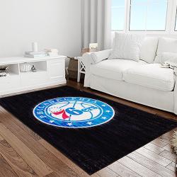 nba philadelphia 76ers basketball team logo sport carpet area rug home decor best gift for friends light room p7658