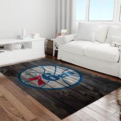 nba philadelphia 76ers basketball team logo sport carpet area rug home decor best gift for friends light room p7679